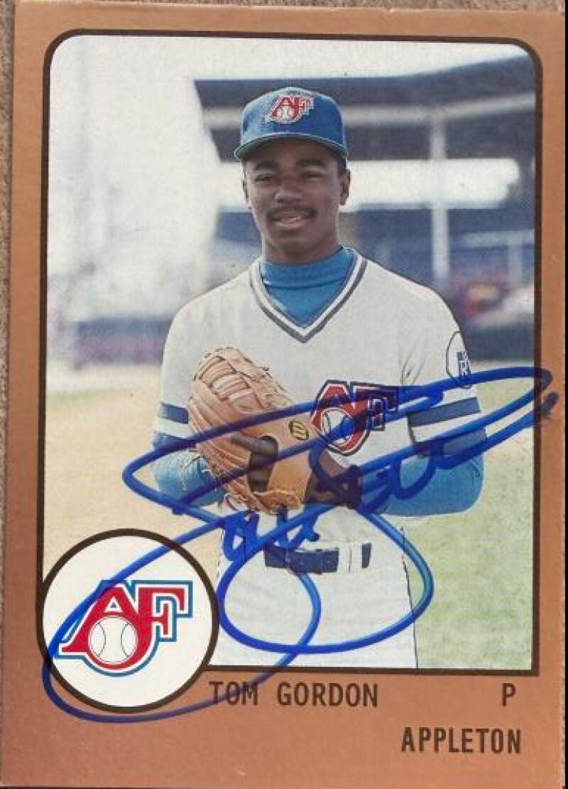 Tom Gordon Signed 1988 ProCards Appleton Foxes Baseball Card #149