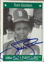 Tom Gordon Signed 1991 More Little Big Leaguers #NNO