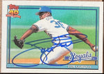 Tom Gordon Signed 1991 Topps Baseball Card - Kansas City Royals #248