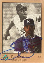 Tom Gordon Signed 1992 Studio Baseball Card - Kansas City Royals #182