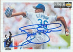 Tom Gordon Signed 1994 Collector's Choice Baseball Card - Kansas City Royals #112