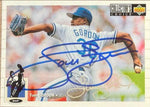 Tom Gordon Signed 1994 Collector's Choice Silver Signature Baseball Card - Kansas City Royals #112