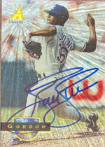 Tom Gordon Signed 1994 Pinnacle Museum Collection Baseball Card - Kansas City Royals #317