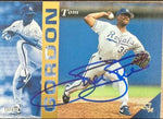 Tom Gordon Signed 1994 Score Select Baseball Card - Kansas City Royals #118