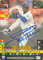 Tom Gordon Signed 1995 Donruss Top of the Order Baseball Card - Kansas City Royals #NNO