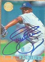 Tom Gordon Signed 1995 Fleer Ultra Gold Medallion Baseball Card - Kansas City Royals #289