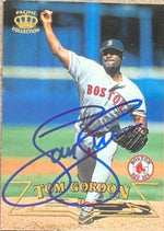 Tom Gordon Signed 1998 Pacific Baseball Card - Boston Red Sox #40