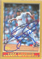 Tom Gordon Signed 1998 Topps Baseball Card - Boston Red Sox #64