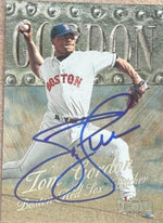 Tom Gordon Signed 1999 Metal Universe Baseball Card - Boston Red Sox #4