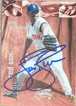 Tom Gordon Signed 1999 SkyBox Thunder Baseball Card - Boston Red Sox #50