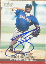 Tom Gordon Signed 2000 Pacific Baseball Card - Boston Red Sox #65