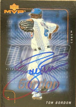 Tom Gordon Signed 2002 Upper Deck MVP Baseball Card - Chicago Cubs #186