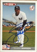 Tom Gordon Signed 2004 Topps Total Baseball Card - New York Yankees #321