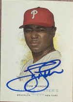 Tom Gordon Signed 2006 Topps Allen & Ginter Baseball Card - Philadelphia Phillies #107