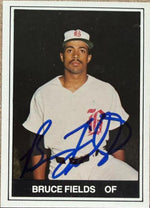 Bruce Fields Signed 1982 TCMA Birmingham Barons #11