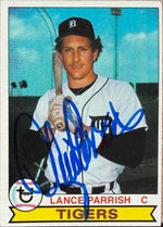 Lance Parrish Signed 1979 Topps Baseball Card - Detroit Tigers #469