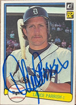 Lance Parrish Signed 1982 Donruss Baseball Card - Detroit Tigers #281