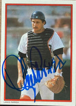 Lance Parrish Signed 1984 Topps - 1984 All-Star Set Collector's Edition (Glossy Send-Ins) Baseball Card - Detroit Tigers #2