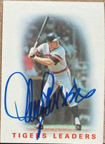 Lance Parrish Signed 1986 Topps Tigers Leaders Baseball Card - Detroit Tigers #36