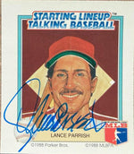 Lance Parrish Signed 1988 Parker Bros. Starting Lineup Talking Baseball - Philadelphia Phillies #11