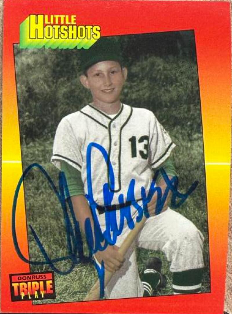 Lance Parrish Signed 1992 Triple Play Baseball Card - California Angels #234