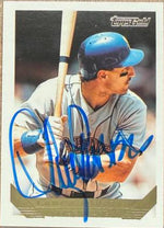 Lance Parrish Signed 1993 Topps Gold Baseball Card - Seattle Mariners #609