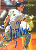 Lance Parrish Signed 1995 Fleer Baseball Card - Pittsburgh Pirates #487