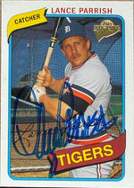 Lance Parrish Signed 2003 Topps All-Time Fan Favorites Baseball Card - Detroit Tigers #69