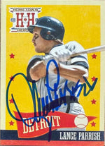 Lance Parrish Signed 2013 Panini Hometown Heroes Baseball Card - Detroit Tigers #167