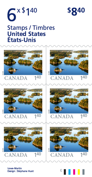 6 Canada to US Stamps (for American Customers)