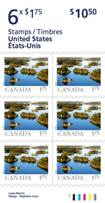 6 Canada to US Stamps (for American Customers)