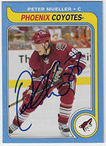 Peter Mueller Signed 2008-09 O-Pee-Chee Retro Card - Phoenix Coyotes