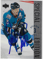 Sylvain Cote Signed 1995-96 Upper Deck Special Edition Hockey Card - Washington Capitals