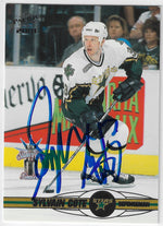 Sylvain Cote Signed 2000-01 Pacific Hockey Card - Dallas Stars