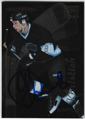 Dimitri Khristich Signed 1996-97 Zenith Hockey Card - Los Angeles Kings