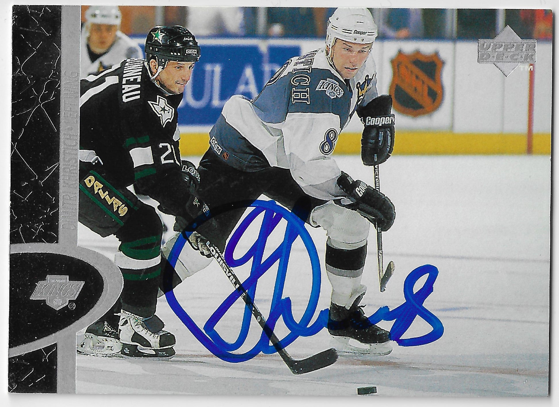 Dimitri Khristich Signed 1996-97 Upper Deck Hockey Card - Los Angeles Kings
