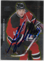 Stephane Richer Signed 1995-96 Select Certified Hockey Card - New Jersey Devils