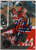 Stephane Richer Signed 1994-95 Score Select Hockey Card - New Jersey Devils