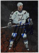 Stephane Richer Signed 1998-99 Be A Player Hockey Card - Tampa Bay Lightning