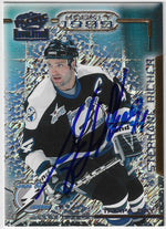 Stephane Richer Signed 1998-99 Pacific Revolution Hockey Card - Tampa Bay Lightning