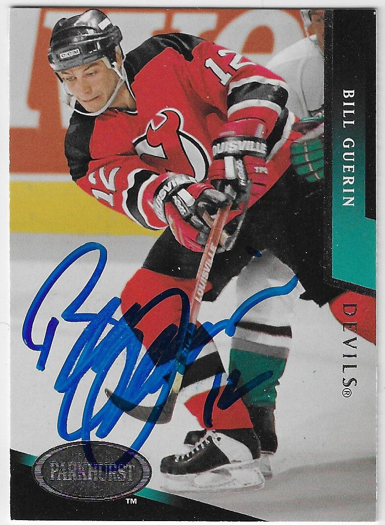 Bill Guerin Signed 1993-94 Parkhurst Hockey Card - New Jersey Devils