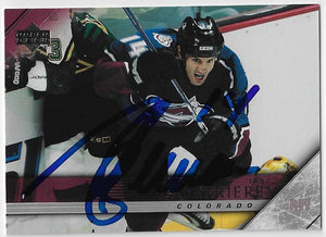 Ian Laperriere Signed 2005-06 Upper Deck Hockey Card - Colorado Avalanche