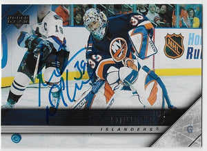 Rick DiPietro Signed 2005-06 Upper Deck Hockey Card - New York Islanders