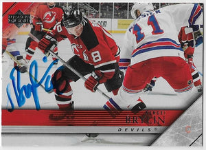 Sergei Brylin Signed 2005-06 Upper Deck Hockey Card - New Jersey Devils