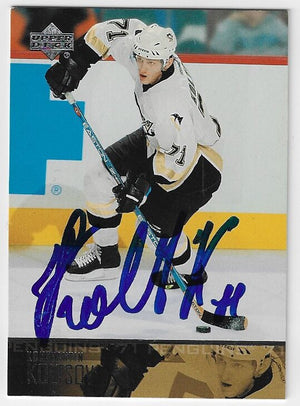 Konstantin Koltsov Signed 2003-04 Upper Deck Hockey Card - Boston Bruins