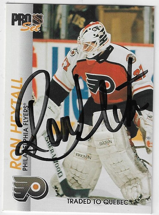 Ron Hextall Signed 1992-93 Pro Set Hockey Card - Philadelphia Flyers