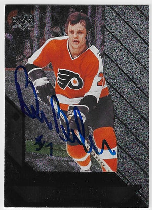 Bill Barber Signed 2014-15 Upper Deck Black Diamond Hockey Card - Philadelphia Flyers