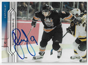 Dainius Zubrus Signed 2004-05 Upper Deck Hockey Card - Washington Capitals