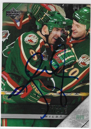 Alexandre Daigle Signed 2004-05 Upper Deck Hockey Card - Minnesota Wild