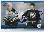 Matthew Barnaby Signed 2001-02 Pacific Hockey Card - Tampa Bay Lightning #422